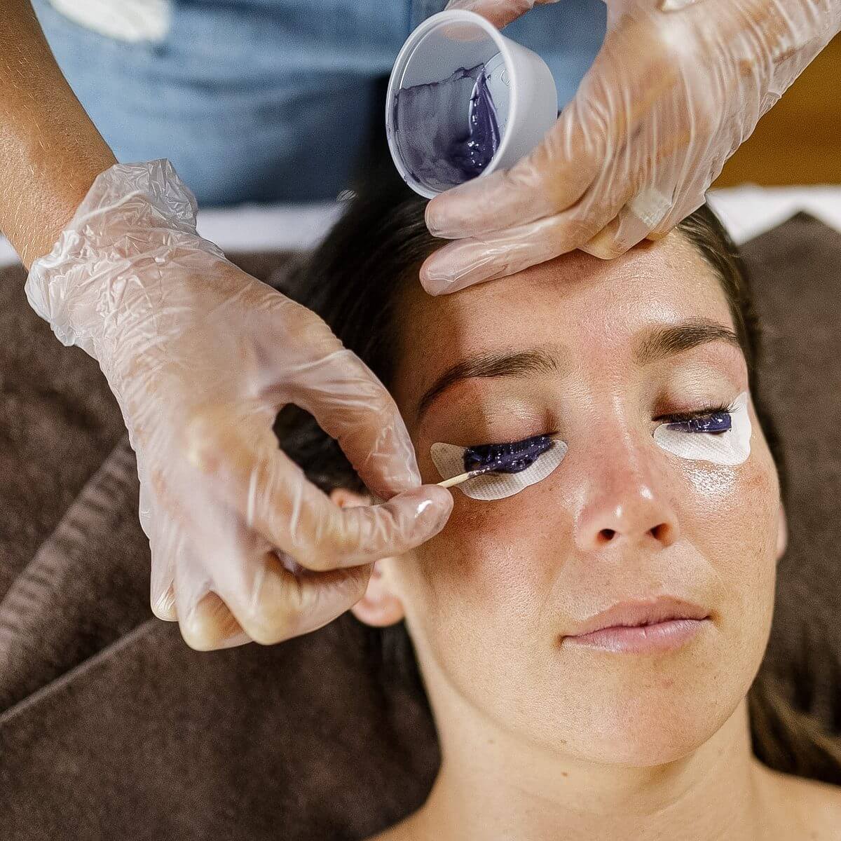 Eyebrow waxing and shaping at Inde Salon, Quincy MA
